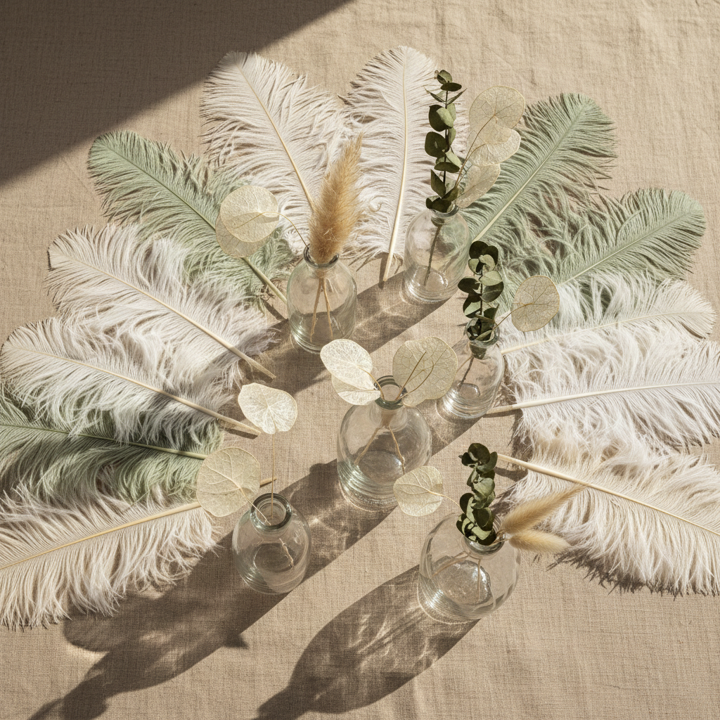 Natural Ostrich Feathers Centerpiece Craft Projects for DIY Hosts: What Actually Works in a Real Budget