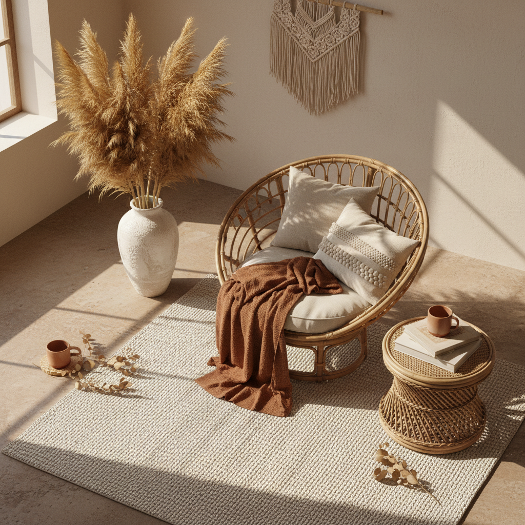 Matching Pampas Grass to Your Space: A Practical Style and Placement Guide for Boho Living Rooms, Bedrooms, and Home Decor Vignettes