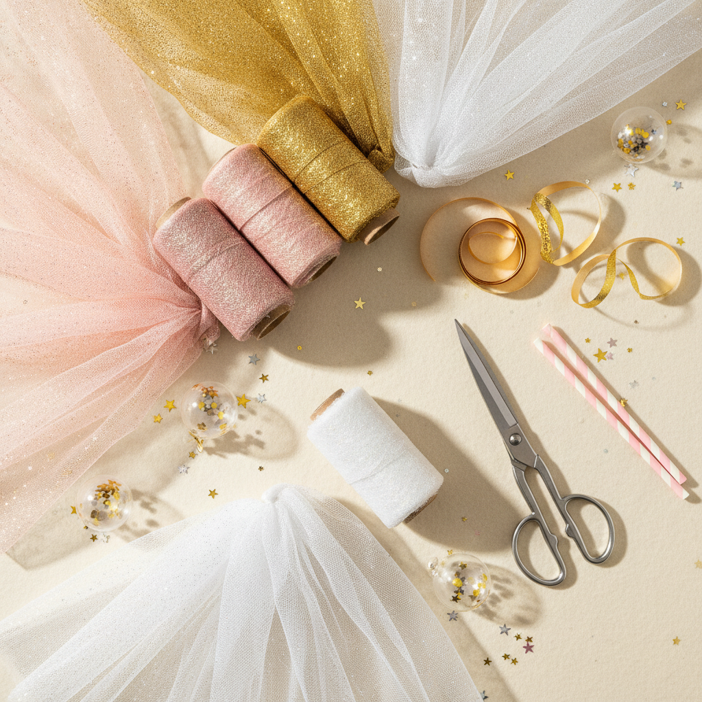 Glitter Tulle Fabric Party Decoration Ideas on a Budget: How to Get a Stunning Celebration Without Spending a Fortune
