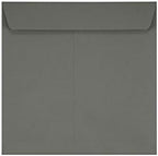 LUXPaper Square Invitation Envelopes | Peel & Press | 7 1/2" x 7 1/2" | Smoke Gray | 80lb. Text | 50 Qty