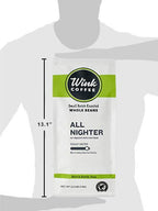 Wink Coffee Low Acid Medium Roast Espresso – 2.2 lb Whole Bean Coffee, 100% Arabica, Colombian Single Origin, Smooth, Full-Bodied & Sustainable