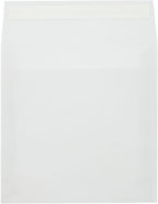 LUXPaper Square Invitation Envelopes | Peel & Press | 7" x 7" | Clear Translucent | 30lb. Text | 50 Qty