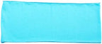 VDS Pack of 300 PCS | Aqua Blue| Spandex Chair Sashes Bows Without Buckle | Stretch Elastic Banquet Universal Folding Chair Band Tie with for Wedding Party Conference Celebration Event Decoration