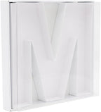 12" Fillable Cardboard Letter Charcuterie Gift Cupcake Box With Cover Sweets Packaging (M)