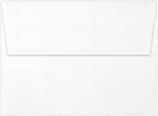 LUXPaper A7 Invitation Envelopes | Peel & Press | 5 1/4" x 7 1/4" | White Linen | 80lb. Text | 50 Qty