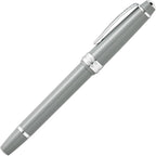 Cross Bailey Light Refillable Fountain Presented in a Everyday Gift Box - Medium Point, Black Ink, Polished Gray