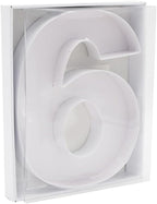 12" Fillable Cardboard Number Charcuterie Gift Cupcake Box With Cover Sweets Packaging (6 or 9)