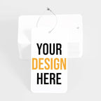 200 Pcs Custom Hang Tags,Personalized Your Logo Photo and Text Design Price Tags Jewelry Hang Tags Labels (Gift Tag Rope)
