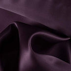 MDS Pack of 75 PCS Satin Chair Sashes Charmeuse Sateen Dining Chair Bows Ribbon Ties Back Sash for Wedding Party Birthday Home Hotel Restaurant Banquet Decoration (7 x 108 Inch, Plum)