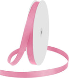 5/8" X 100 Yards Pink Grosgrain Ribbon, Premium Grosgrain Ribbon for Sewing, Gift Wrapping, Bow Making, Wedding Decor, Wrapping and More (Pink)