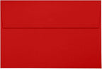 LUXPaper A10 Invitation Envelopes | Peel & Press | 6" x 9 1/2" | Ruby Red | 80lb. Text | 50 Qty