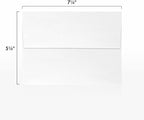 LUXPaper A7 Invitation Envelopes | Peel & Press | 5 1/4" x 7 1/4" | Crystal Metallic | 80lb. Text | 50 Qty