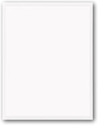 Interior Car Window Stickers for Cars & Dealerships - Blank White | 8.5" x 11" | (250 Pack of Stickers) (Adhesive) (Laser Printer)