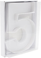 12" Fillable Cardboard Number Charcuterie Gift Cupcake Box With Cover Sweets Packaging (5)