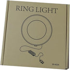 Video Conference Lighting Kit, Ring Light Clip on Laptop Monitor, 6" Dimmable LED Circle Selfie Light for Zoom Meeting/Remote Working/Zoom Calls/Live Streaming/Video Recording