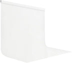White Large Screen Backdrop for Photography 10x10FT Zoom Meeting, Game Live Steaming and Photo Studio Shooting Props