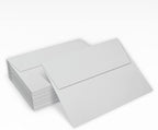 LUXPaper A7 Invitation Envelopes | Peel & Press | 5 1/4" x 7 1/4" | Gray | 80lb. Text | 100% Cotton | 50 Qty