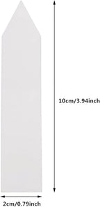 YaeCCC 1000 Pcs 4 Inches Plant Labels Plastic Plant Tags Nursery Garden Labels Pot Marker Garden Stake Tags for Fruit Trees, Flowers, Shrubs, etc