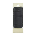 HAHIYO 22Gauge Black Wire - 1Roll, 38Yards (115Feet) Flexible Floral Wire for Crafts, Christmas Wreaths, Tree & Flower Arrangement, Wedding DIY