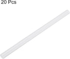 uxcell 20pcs Hot Glue Sticks for Glue Gun 11mm/0.43-inch x 8-inch Mini Hot Melt Adhesive Glue Stick White