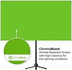 Valera 90in Green Screen Backdrop with Stand for Streaming, Ultra Portable 2 Min Setup, Portrait & Landscape, Tripod & Wall Mount, for Tiktok Zoom Video Meetings & More, +1k Free Backgrounds Included