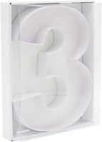 12" Fillable Cardboard Number Charcuterie Gift Cupcake Box With Cover Sweets Packaging (3)