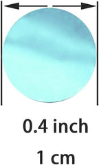 Light Blue Foil Metallic Round Table Confetti Decor Under the Sea Baby Shower Birthday Party Circle Dots Mylar Table Scatter Confetti Wedding Bachelorette Party Confetti Decorations, 60g