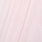 MLMC Blush Pink Wedding Arch Draping Fabric 2 Panels 29" x 20 FT Extra Long Gauze Drapes Sheer Backdrop Curtains 6.6 Yards Outdoor Drapery Panels for Wedding Baby Shower Party Ceiling Decoration