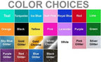 Large Custom Business Name and Website Description Text Decal Sticker for Car Windows, Signs, Schools, Doors, Windshield, Boats, RV, Coolers, and Storefronts (20 + Colors and Sizes)