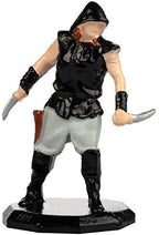 8 Painted Fantasy Bandit Mini Figures- All Unique Designs- 1" Hex-Sized Compatible with DND Dungeons and Dragons & Pathfinder and All RPG Tabletop Games