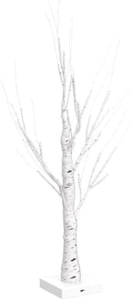 Sunnyglade 2PCS 2Ft 24 LED Birch Tree Light Bonsai Tree Light Warm White for Home Wedding Festival Party Christmas Decoration