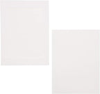 Juvale Cardboard Picture Frames - White Easel Back Display - Customizable Craft Supplies & Photo Displays - Bulk Picture Frames 30-Pack - White, 5 x 7 in