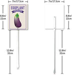 Eveokoki Aluminum Seed & Plant Labels - Plant Markes for Seedlings-Plant Tags for Pots - Garden Signs for Vegetable - Durable Markers for Plants Outdoor Waterproof - Garden Decor for Farmhouse