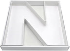 12" Fillable Cardboard Letter Charcuterie Gift Cupcake Box With Cover Sweets Packaging (N)