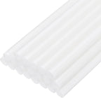 uxcell 20pcs Hot Glue Sticks for Glue Gun 7mm/0.28-inch x 10-inch Mini Hot Melt Adhesive Glue Stick White