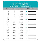 The Beadsmith Wire Elements Craft Wire – Tarnish Resistant, Soft Temper, Round, Rose Gold Color – 1.6mm, 14 Gauge, 10 Foot Spool – Jewelry Making, Wire Wrapping, Floral, & Other DIY Crafts