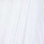MLMC White Wedding Arch Draping Fabric 2 Panels 29" x 20 FT Extra Long Gauze Drapes Sheer Backdrop Curtains 6.6 Yards Outdoor Drapery Panels for Wedding Church Ceremony Ceiling Decoration