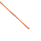 8 Gauge3.2 mm 6.5 feet 5 oz 99.9% Dead Soft Copper Wire for Electroculture Gardening, Jewelry Making, Beading, Science Projects, DIY Artwork, Pure Bare Copper Wire