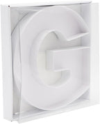 12" Fillable Cardboard Letter Charcuterie Gift Cupcake Box With Cover Sweets Packaging (G)