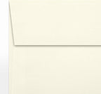 LUXPaper Square Invitation Envelopes | Peel & Press | 5" x 5" | Natural Linen | 80lb. Text | 50 Qty