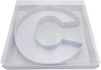 12" Fillable Cardboard Letter Charcuterie Gift Cupcake Box With Cover Sweets Packaging (C)