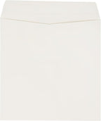LUXPaper Square Invitation Envelopes | Peel & Press | 8" x 8" | Natural | 70lb. Text | 50 Qty