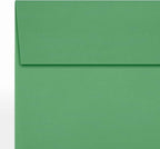 LUXPaper Square Invitation Envelopes | Peel & Press | 5" x 5" | Holiday Green | 80lb. Text | 50 Qty