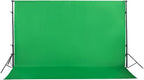 Green Screen Backdrop 10x7ft Photo Backdrop Chromakey Muslin Portrait Green Backdrop for PS Keying/Video Creation/Studio Portrait Shoots