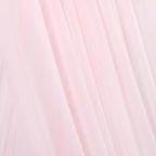 Pink Elegant Arch Draping Fabric Outdoor 1 Panel 29" × 20Ft Sheer Chiffon Curtain Drapes for Fall Wedding Ceremony Birthday Party Garden Brunch