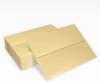 LUXPaper A7 Invitation Envelopes | Peel & Press | 5 1/4" x 7 1/4" | Blonde Metallic | 80lb. Text | 500 Qty