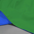 ISSUNTEX 5X7 ft Background Muslin Backdrop, Photo Studio, Collapsible High Density Screen for Video Photography and Television-Blue/Green