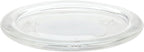 WGV Tea Light Votive Candle Holder Plate 4" W, Clear Flat Plate Glass, Small Home Accent Decor, 1 Pc