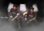 Kate 7x5ft Sport Backdrop for Photoshoot Stadium Photography Background Spotlight Backdrop for Portrait