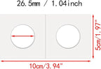 200 PCS Premium Cardboard Coin Flips 2 x 2 inch Coin Collection Supplies for Small Dollar, Mylar Coin Flips Coin Holders for Collectors (Small Dollar Coin Flips)